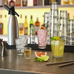 37.4 cl - Bormioli Rocco Oxford Bicchiere Whisky in Vetro Temperato - Set 6 Pezzi