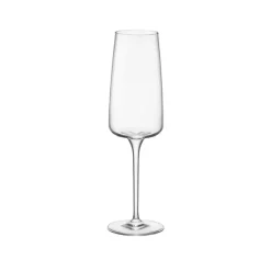 24 cl - Bormioli Rocco Planeo Calice Flute in Vetro - Set 4 Pezzi