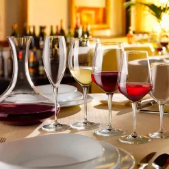 44 cl - Bormioli Rocco Premium Calice Vino Rosso in Vetro - Set 6 Pezzi