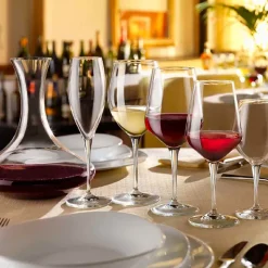 55 cl - Bormioli Rocco Premium Calice Vino Rosso in Vetro - Set 6 Pezzi
