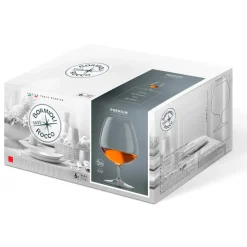64.5 cl - Bormioli Rocco Premium Calice Snifter in Vetro - Set 6 Pezzi