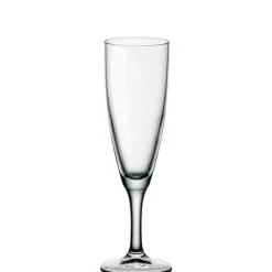15 cl - Bormioli Rocco Prosecco Calice Flute in Vetro - Set 6 Pezzi