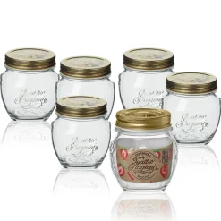 30 cl - Bormioli Rocco Quattro Stagioni Vasetto Anfora - Set 6 Pz