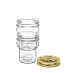 27.5 cl - Bormioli Rocco Quattro Stagioni Vasetto Impilabile In Vetro - Set 12 Pz