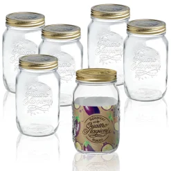 100 cl - Bormioli Rocco Quattro Stagioni Vasetto - Set 6 Pz