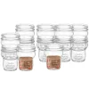 27.5 cl - Bormioli Rocco Quattro Stagioni Vasetto Impilabile In Vetro Senza Capsula - Set 6 Pz