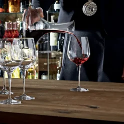 55 cl - Bormioli Rocco Riserva Calice Vino Rosso Bordeaux in Vetro - Set 6 Pezzi