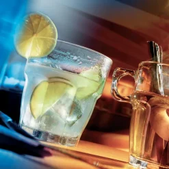 27 cl - Bormioli Rocco Rock Bar Bicchiere Acqua in Vetro - Set 6 Pezzi