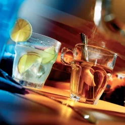 20 cl - Bormioli Rocco Rock Bar Bicchiere Bibita in Vetro Temperato - Set 6 Pezzi