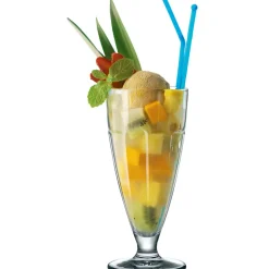 38 cl - Bormioli Rocco Rock Bar Coppa Gelato in Vetro - Set 6 Pezzi