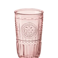 47.5 cl - Bormioli Rocco Romantic Bicchiere Bibita in Vetro Temperato - Set 4 Pezzi