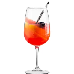 41.8 cl - Bormioli Rocco Spazio Calice Vino Bianco in Vetro - Set 6 Pezzi
