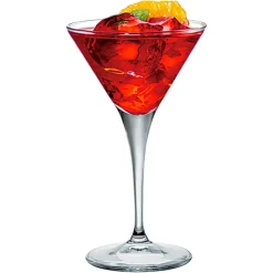 24.5 cl - Bormioli Rocco Ypsilon Bicchiere Martini in Vetro - Set 6 Pezzi
