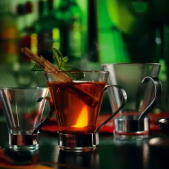 11 cl - Bormioli Rocco Ypsilon Tazzina Caffé in Vetro Temperato - Set 3 Pezzi
