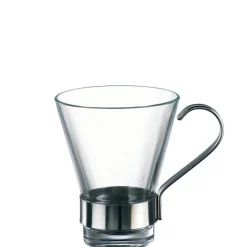 11 cl - Bormioli Rocco Ypsilon Tazzina Caffé in Vetro Temperato - Set 3 Pezzi