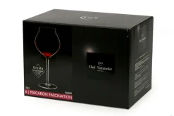50 cl - Chef & Sommelier Macaron Calice Vino Rosso Fascination in Vetro - Set 6 Pezzi