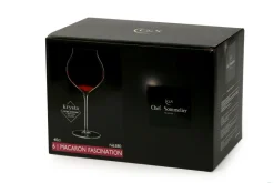 40 cl - Chef & Sommelier Macaron Calice Vino Bianco Fascination in Vetro - Set 6 Pezzi
