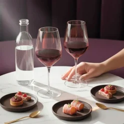 65 cl - Chef & Sommelier Mylla Calice Vino Rosso In Vetro - Set 6 Pz