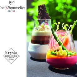 30 cl - Chef & Sommelier Reveal Up Bicchiere Acqua in Vetro - Set 6 Pezzi