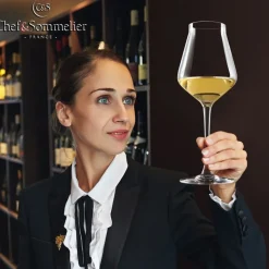 40 cl - Chef & Sommelier Reveal Up Calice Vino Bianco in Vetro - Set 6 Pezzi
