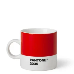 12 cl - Copenhagen Pantone 2035 Tazzina Caffé In Porcellana