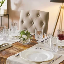 28 cl - Cristal D'Arques Longchamp Bicchiere Bibita in Vetro - Set 6 Pezzi