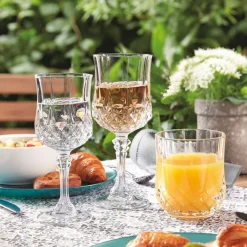 17 cl - Cristal D'Arques Longchamp Calice Vino Multiuso in Vetro - Set 6 Pezzi