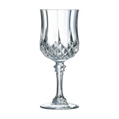 25 cl - Cristal D'Arques Longchamp Calice Acqua in Vetro - Set 6 Pezzi