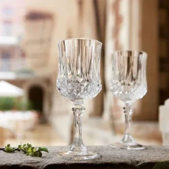 25 cl - Cristal D'Arques Longchamp Calice Acqua in Vetro - Set 6 Pezzi