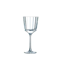 25 cl - Cristal D'Arques Macassar Calice Vino Multiuso in Vetro - Set 6 Pezzi