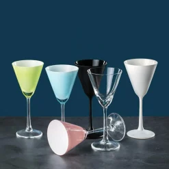 9 cl - Crystalex Bohemia Pralines Calice Martini Espresso In Vetro Set 4 Pz