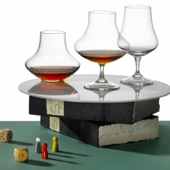 28 cl - Crystalex Bohemia Serious Calice Snifter in Vetro - Set 2 Pezzi