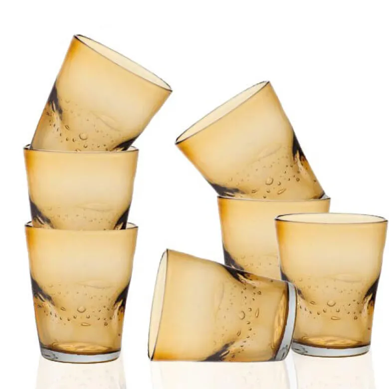 35 cl - Dalì Bicchiere Acqua in Vetro - Set 6 Pezzi