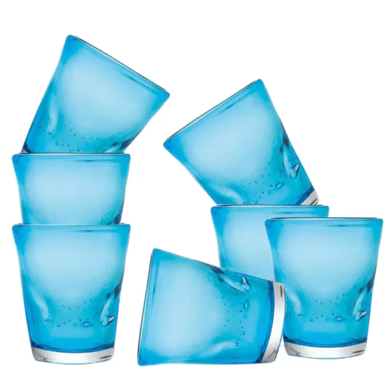 35 cl - Dalì Bicchiere Acqua in Vetro - Set 6 Pezzi