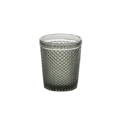 30.8 cl - Diamante Bicchiere Acqua In Vetro - Set 6 Pz