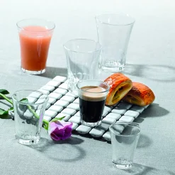 7 cl - Duralex Amalfi Bicchierino Caffé In Vetro Temperato - Set 4 Pz
