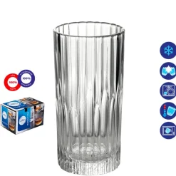 30.5 cl - Duralex Manhattan Bicchiere Multiuso In Vetro Temperato - Set 6 Pz