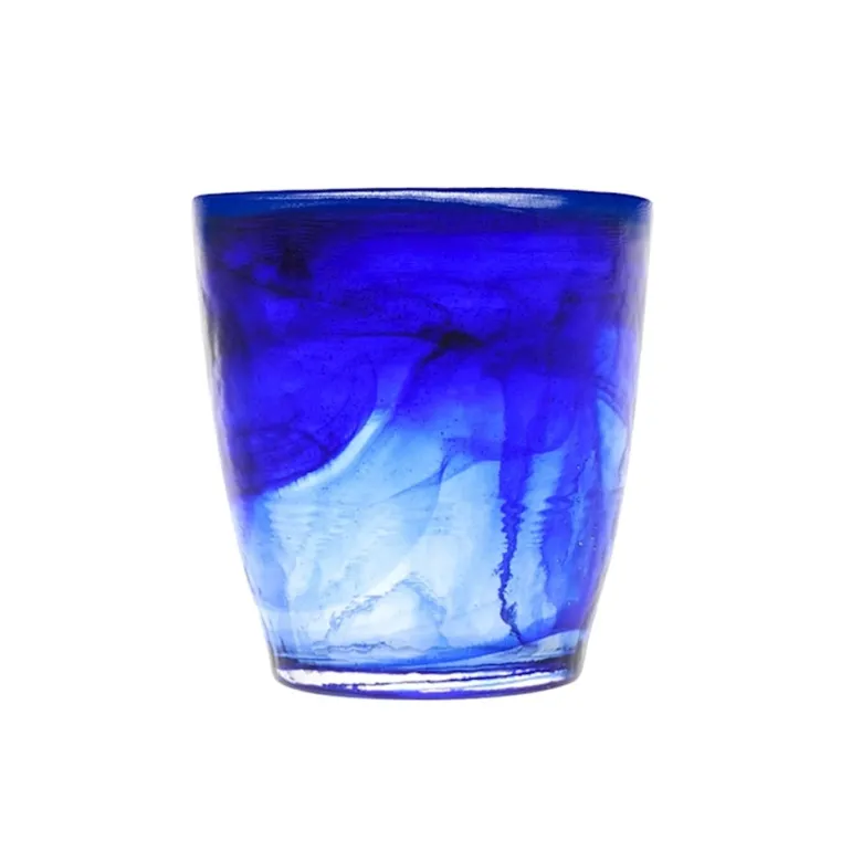 23 cl - H&H Alabastro Bicchiere Acqua In Vetro - Set 6 Pz