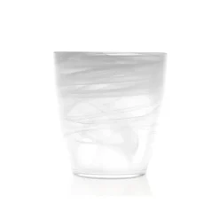 23 cl - H&H Alabastro Bicchiere Acqua In Vetro - Set 6 Pz