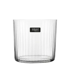 40 cl - H&H Gary Bicchiere Acqua in Vetro - Set 12 Pz