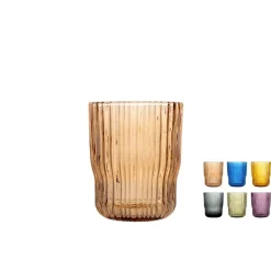 28 cl - H&H Lyric Bicchiere Acqua In Vetro Borosilicato - Set 6 Pz