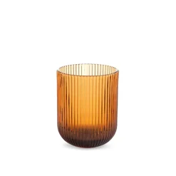 28 cl - H&H Peony Bicchiere Acqua In Vetro - Set 6 Pz