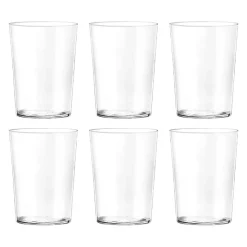 50 cl - H&H Starck Bicchiere Bibita in Vetro - Set 6 Pezzi