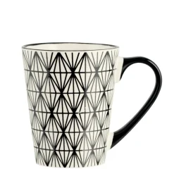 35 cl - H&H Vhera Tazza Mug Colori Assortiti In Stoneware Set 6 Pz