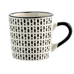 22 cl - H&H Vhera Tazza Té Colori Assortiti In Stoneware Set 6 Pz