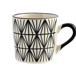8.5 cl - H&H Vhera Tazzina Caffé Colori Assortiti In Stoneware Set 6 Pz