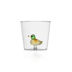30 cl - Ichendorf Animal Farm Bicchiere Acqua in Vetro Borosilicato