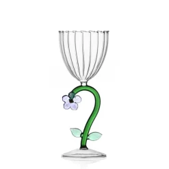 28 cl - Ichendorf Botanica Fiore Calice Multiuso Effetto Ottico In Vetro Borosilicato