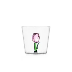 30 cl - Ichendorf Botanica Tulipano Bicchiere Acqua Tumbler In Vetro Borosilicato