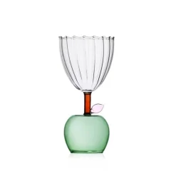 30 cl - Ichendorf Fruits And Flowers Calice Multiuso In Vetro Borosilicato